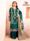 Aasha 1065 A To E Cotton Dupatta Pakistani Salwar Suit Wholesalers In Delhi